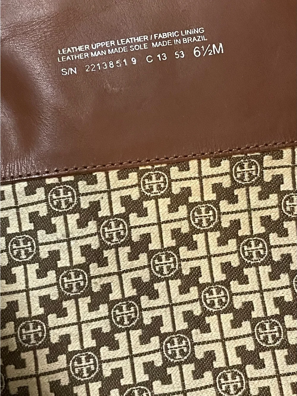 Gorg Caramel Tory Burch Leather Boots 6.5 Good Condition